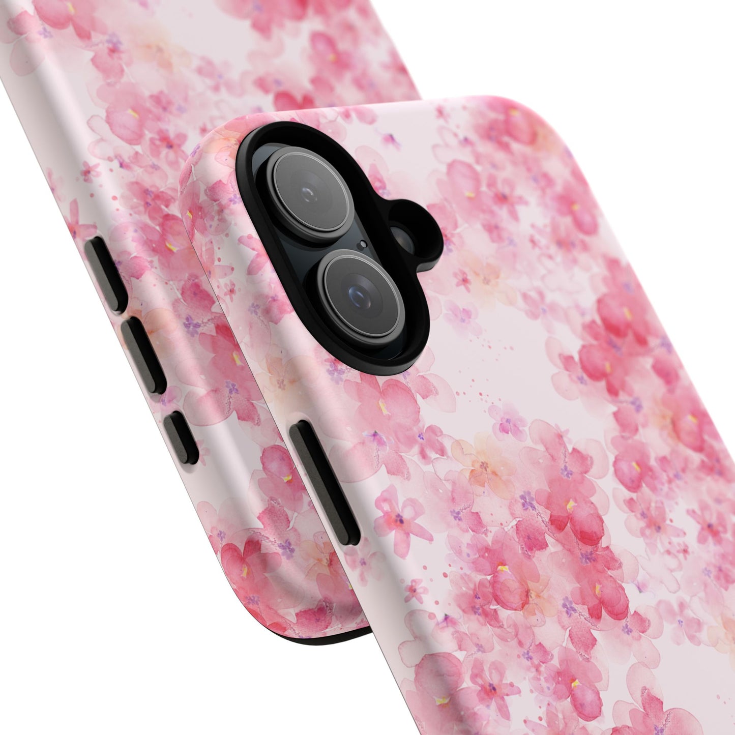 Floral Phone Case - Tough Cases with Pink Blossom Design