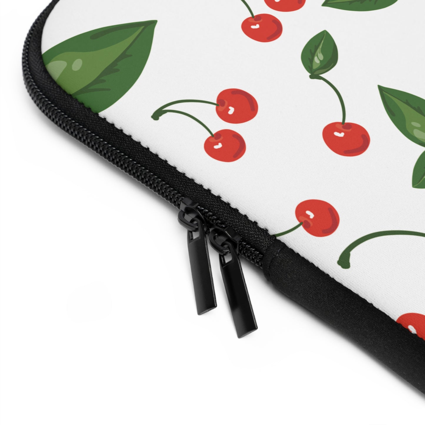 Cherry Blossom Laptop Sleeve, Cute Laptop Case, Cherry Print Bag, Computer Sleeve, Sweet Gift for Students, Floral Tech Accessory