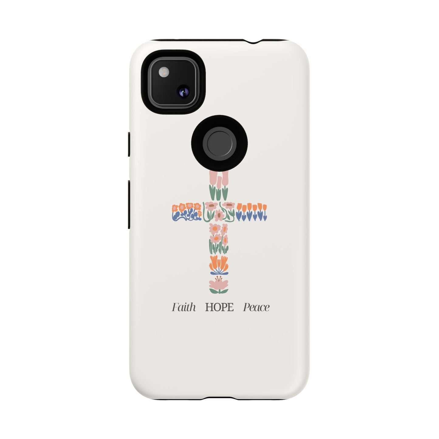 Faith, Hope, Peace Phone Case - Tough Cases for Spiritual Inspiration