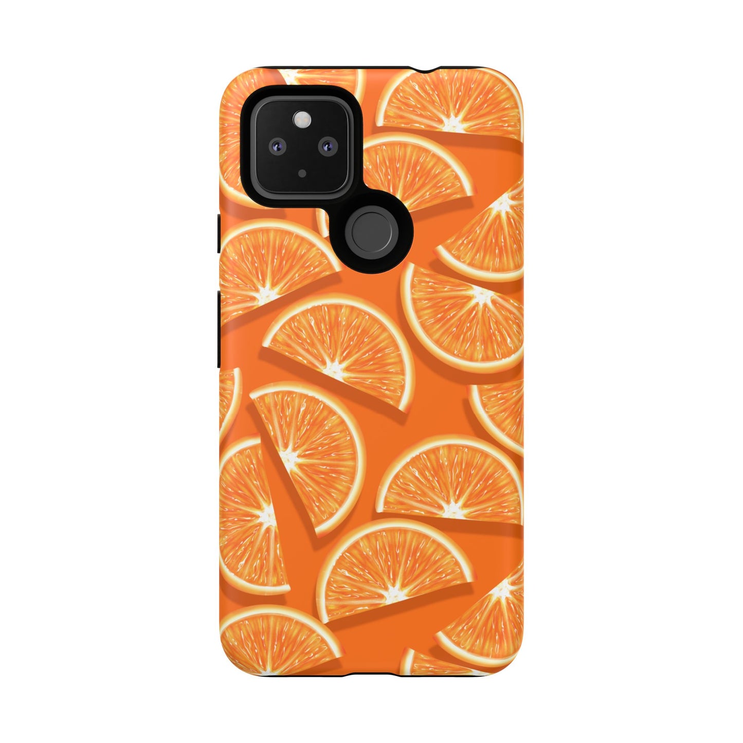 Vibrant Orange Slice Phone Case - Tough Cases for Phone Protection