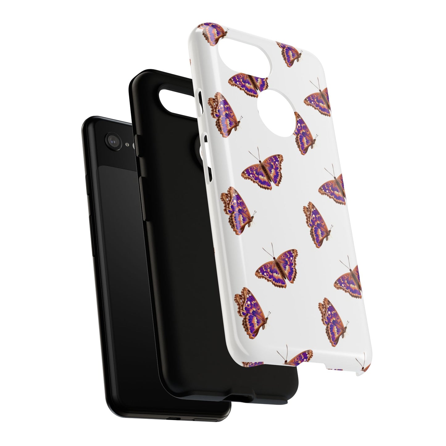 Butterfly Print Phone Case - Tough Case For Stylish Protection