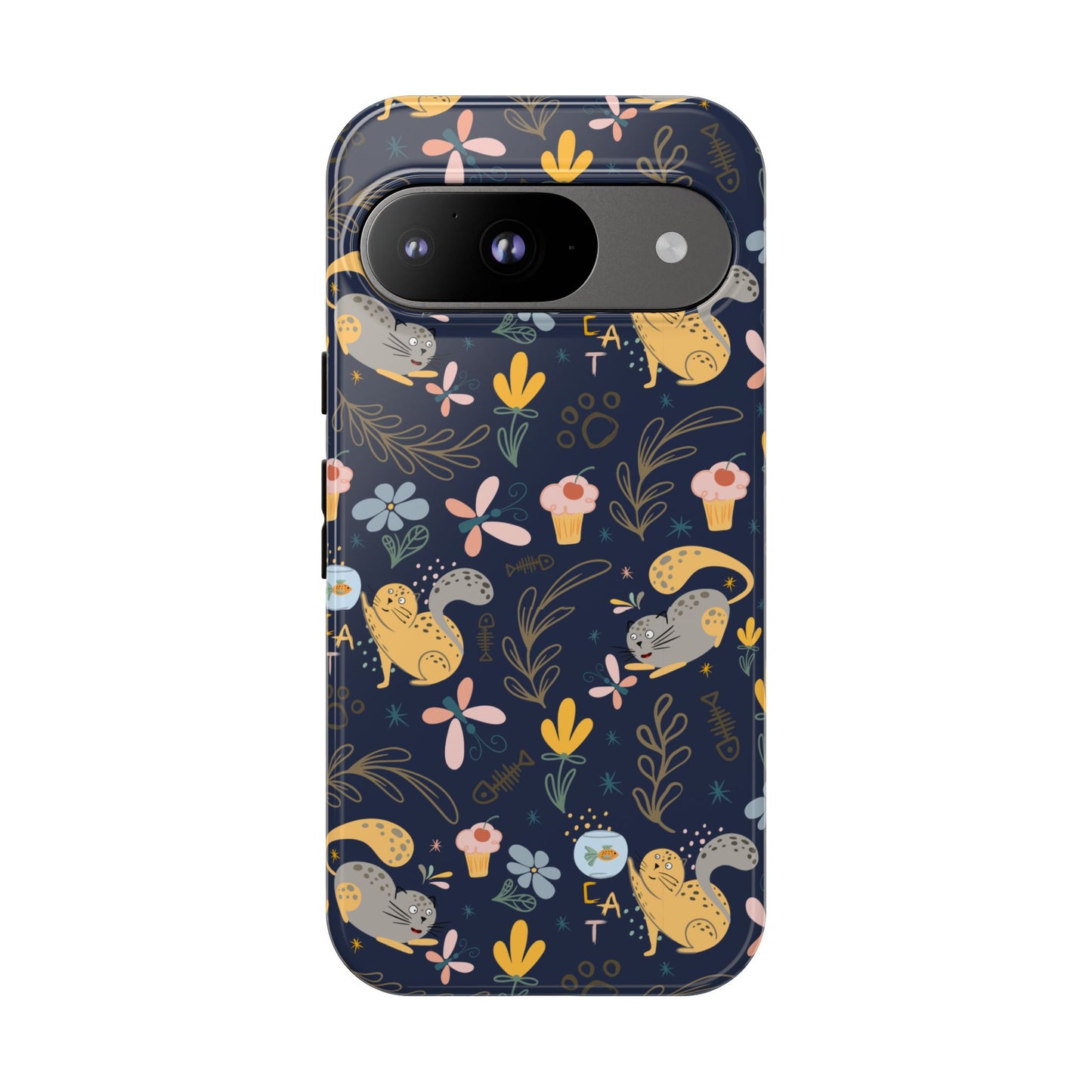 Cat-Themed Tough Phone Case - Tough Case For Stylish Protection