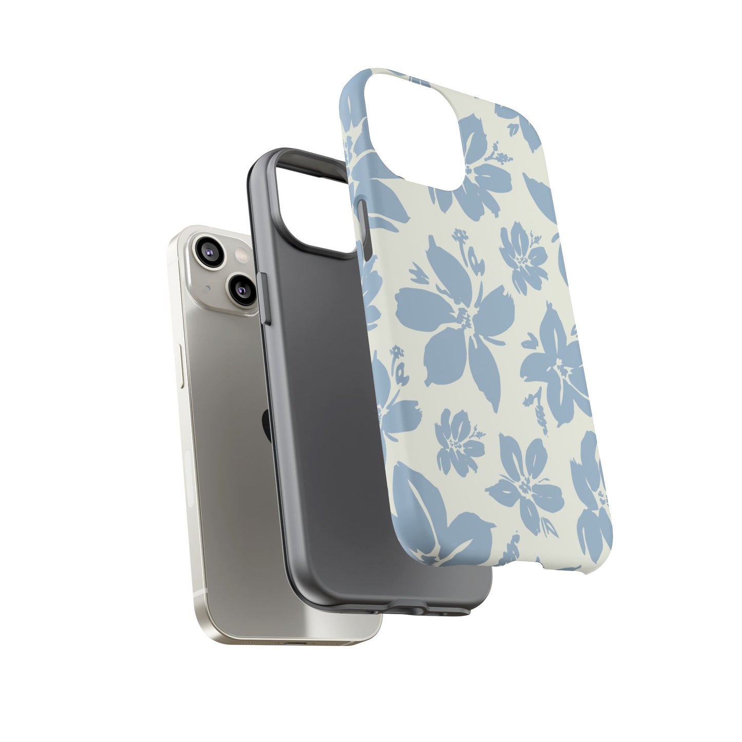 Floral Tough Phone Case - Stylish and Durable Protective Cover