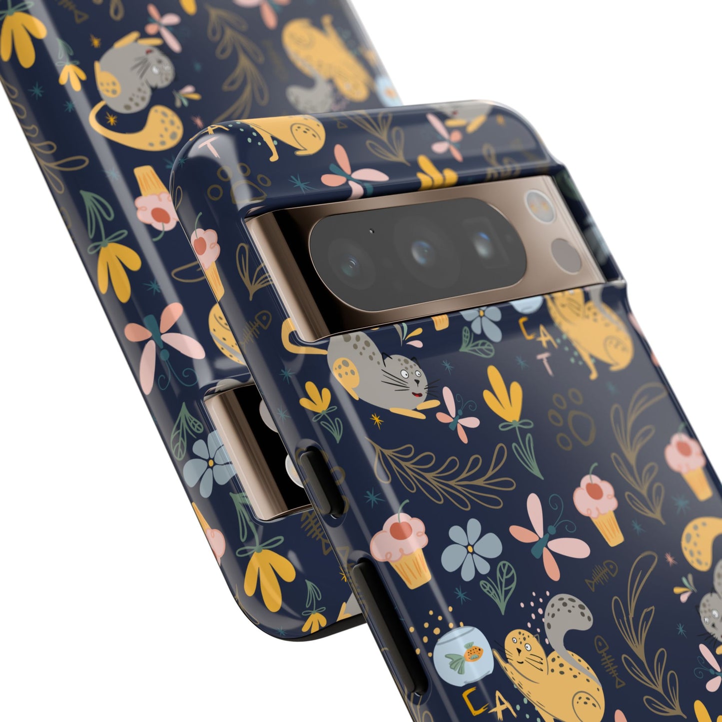 Cat-Themed Tough Phone Case - Tough Case For Stylish Protection