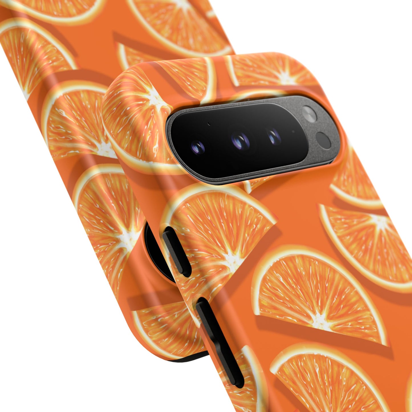 Vibrant Orange Slice Phone Case - Tough Cases for Phone Protection