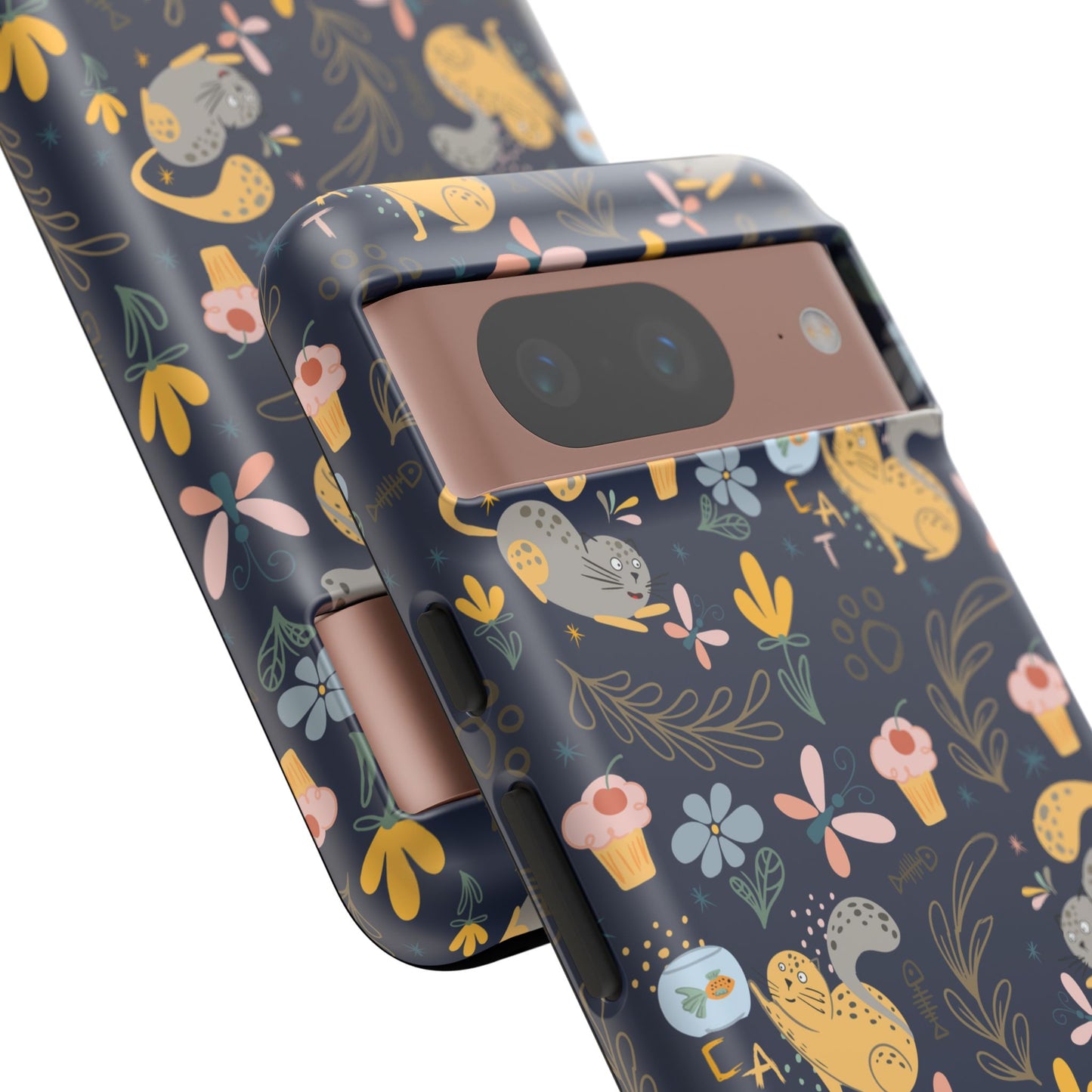 Cat-Themed Tough Phone Case - Tough Case For Stylish Protection