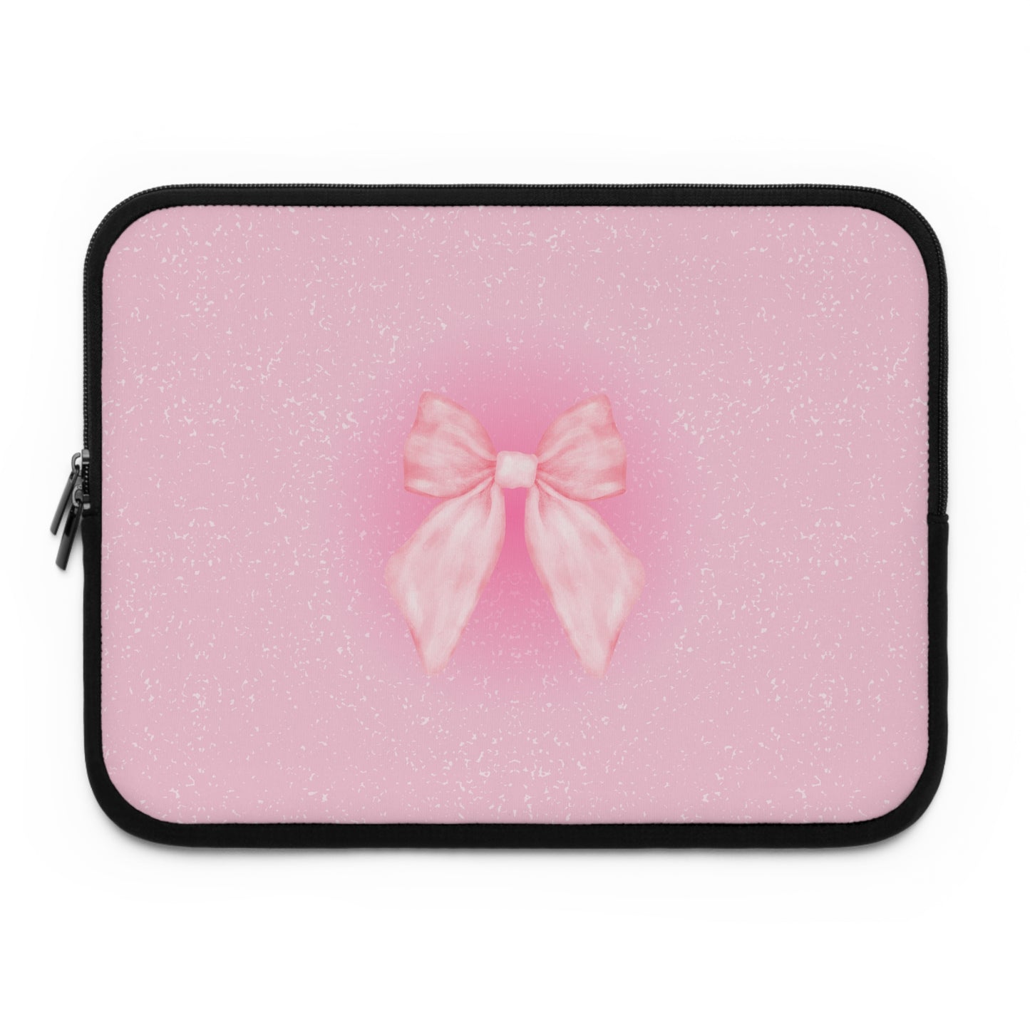 Cute Pink Bow Laptop Sleeve - Stylish Tech Accessory for Girls