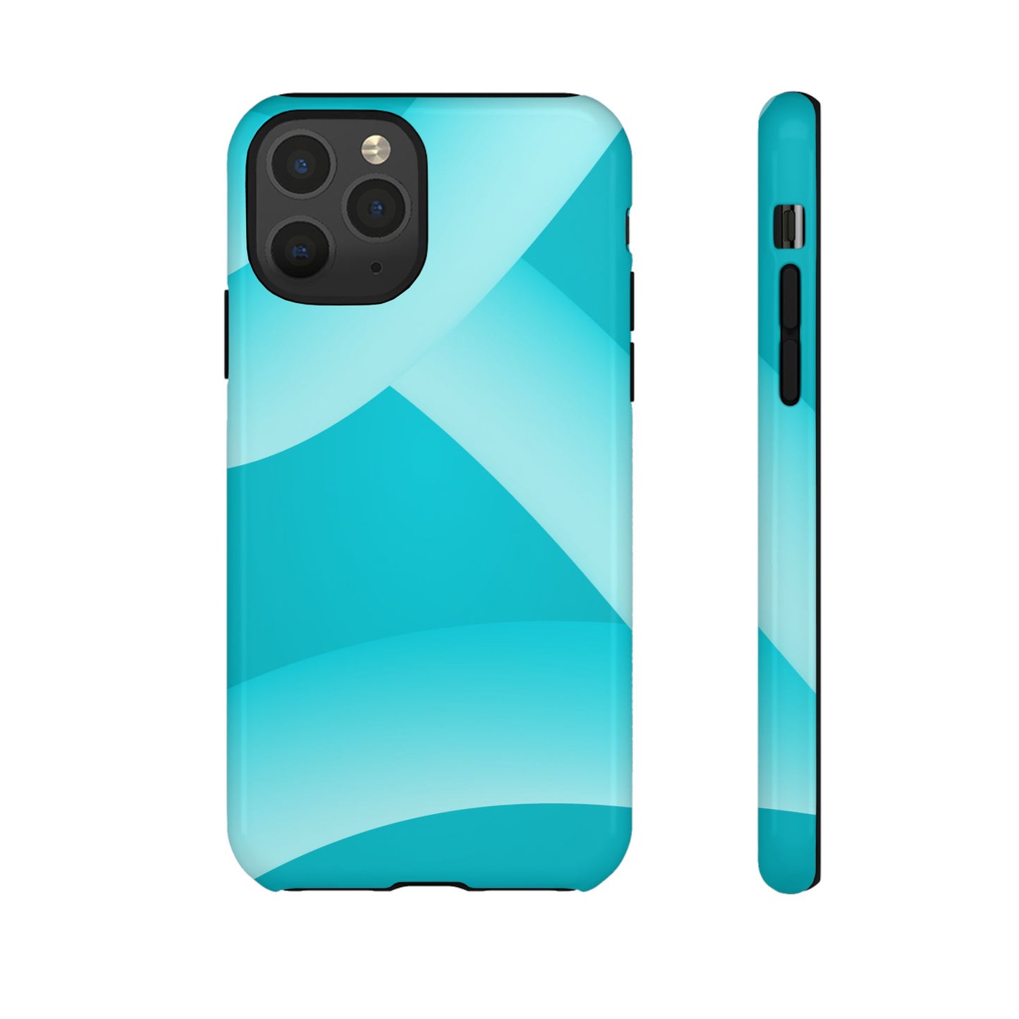 Stylish Tough Phone Case - Modern Blue Design for Ultimate Protection
