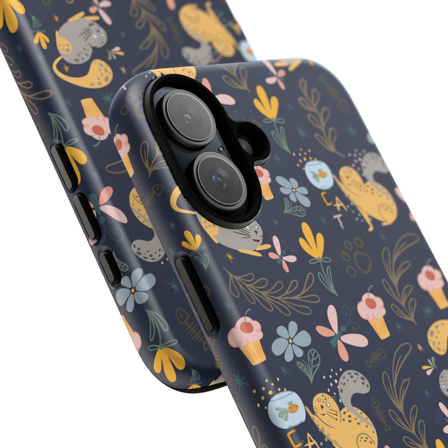 Cat-Themed Tough Phone Case - Tough Case For Stylish Protection