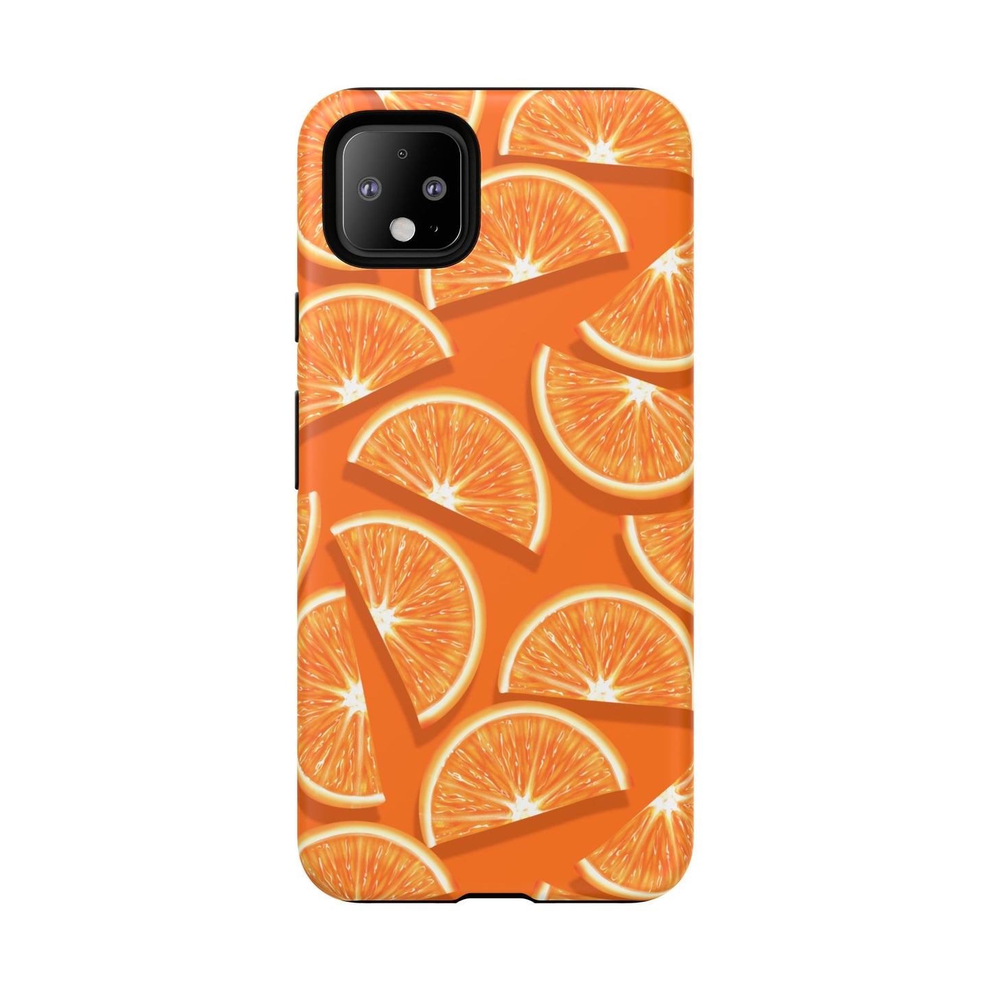 Vibrant Orange Slice Phone Case - Tough Cases for Phone Protection