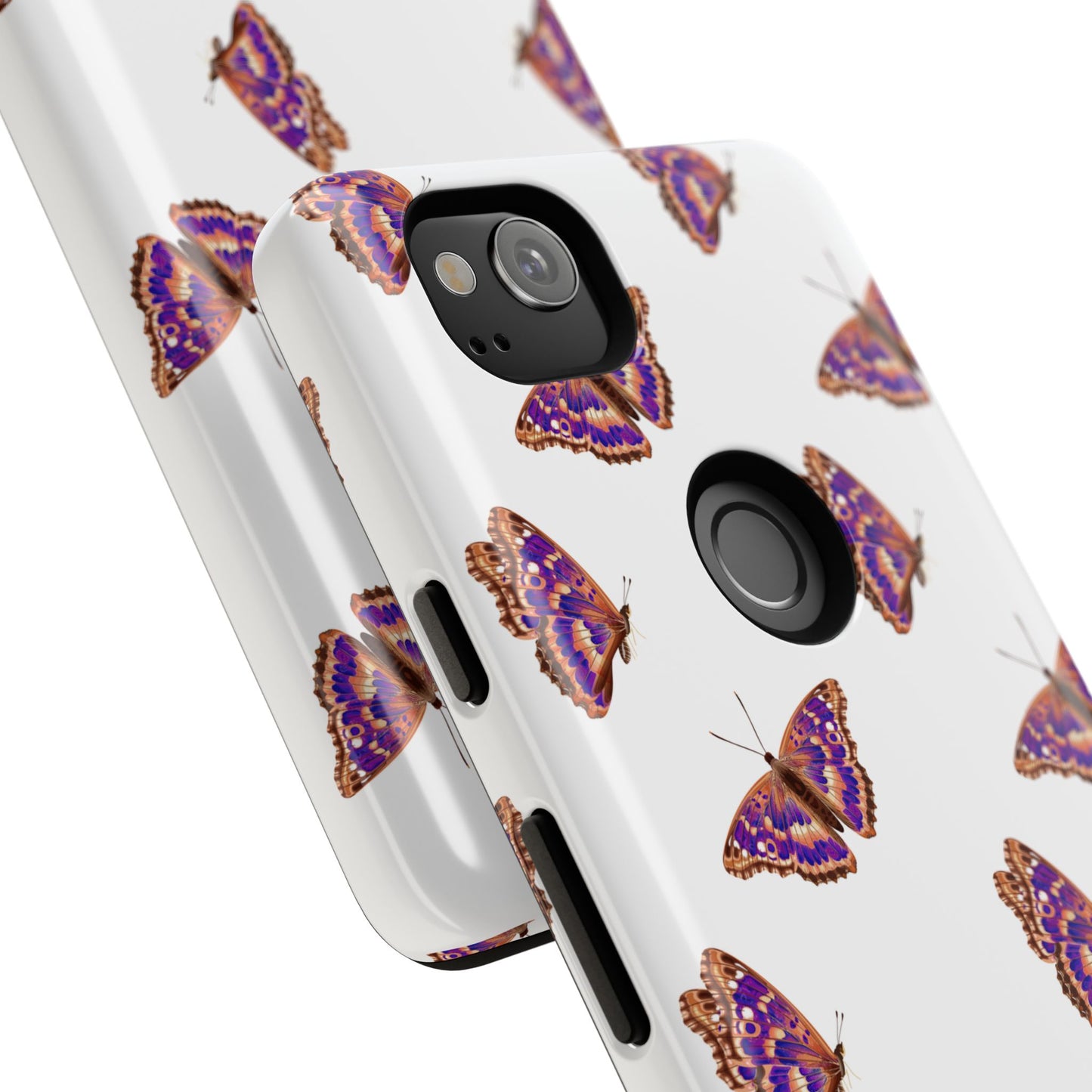 Butterfly Print Phone Case - Tough Case For Stylish Protection