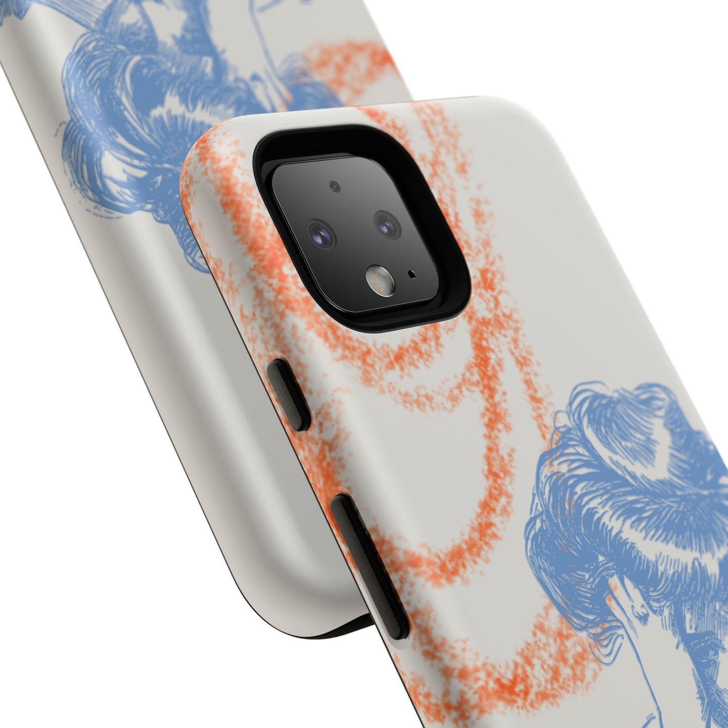Artistic Phone Case with Stress Relief Design