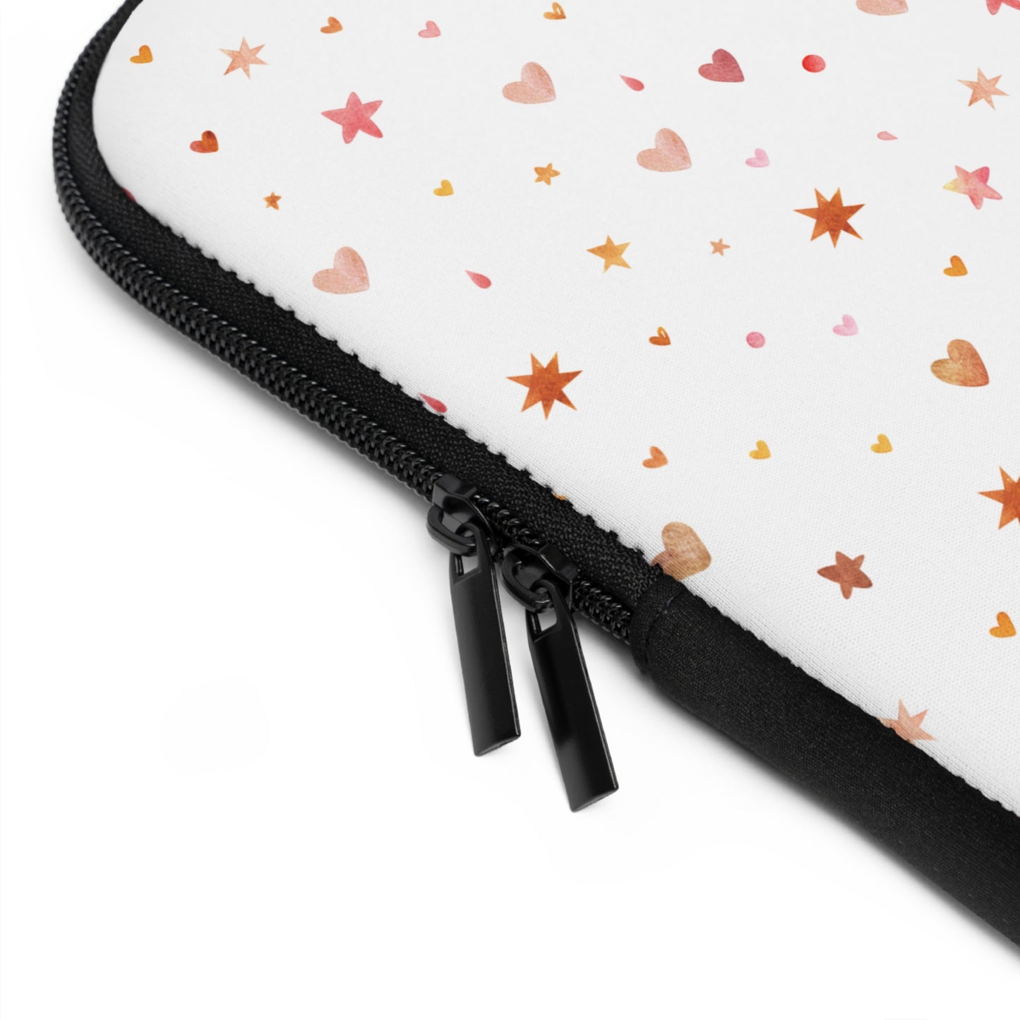Whimsical Hearts Laptop Sleeve - Stylish Laptop Case for Sweethearts and Students