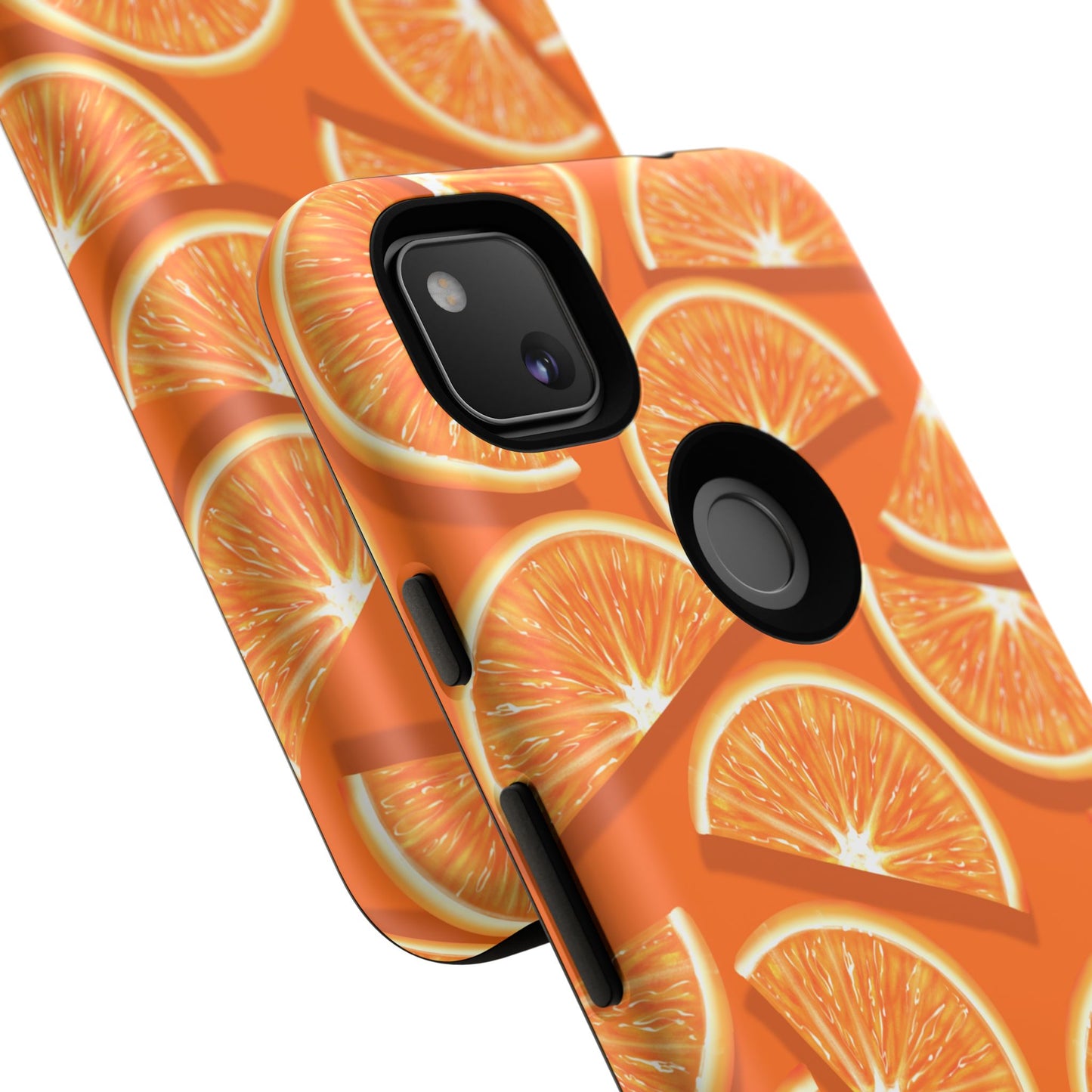 Vibrant Orange Slice Phone Case - Tough Cases for Phone Protection