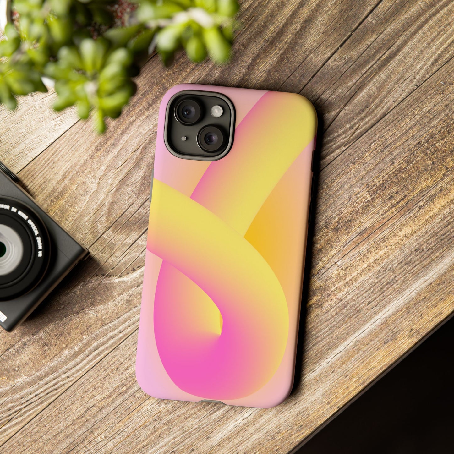 Stylish Tough Phone Case - ModernVibrant Minimalist Design for Ultimate Protection
