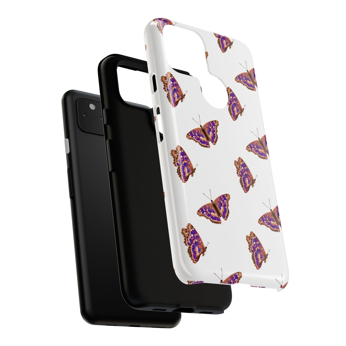 Butterfly Print Phone Case - Tough Case For Stylish Protection