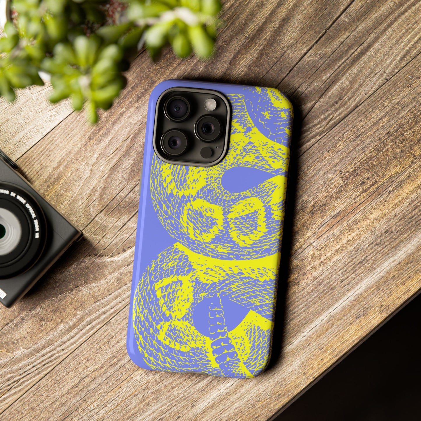 Vibrant Snake Phone Case - Tough Cases for Bold Style