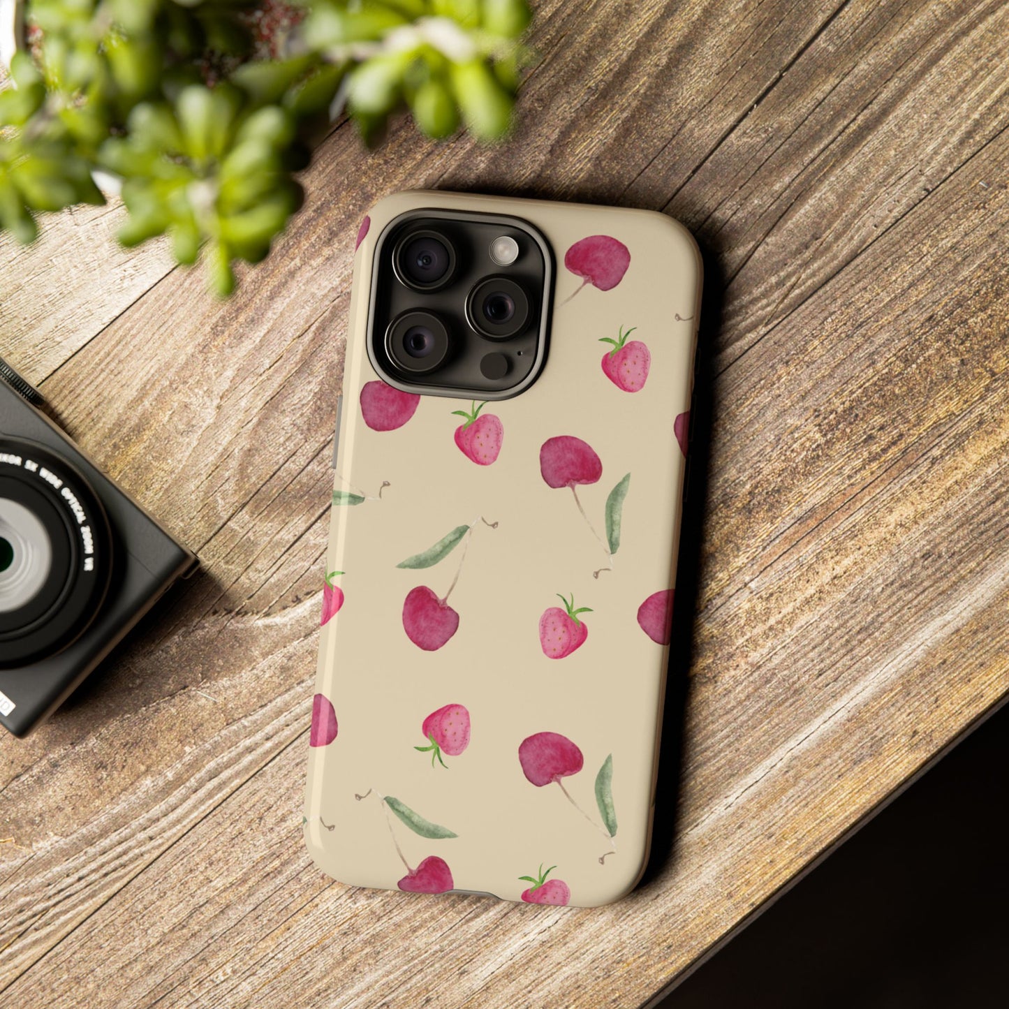 Cute Strawberry Phone Case - Tough and Stylish Protection