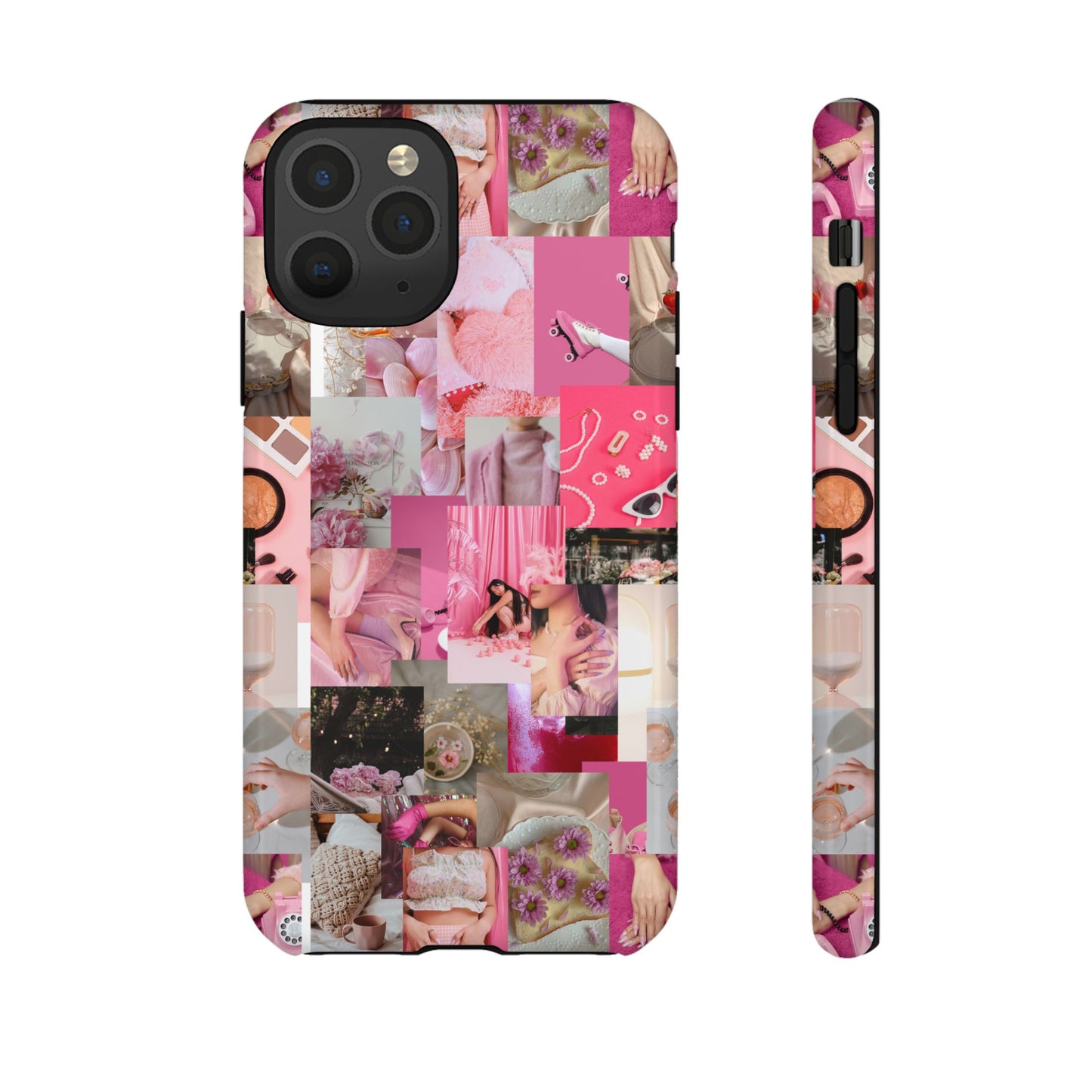 Chic Pink Phone Case- Tough Case For Stylish Protection