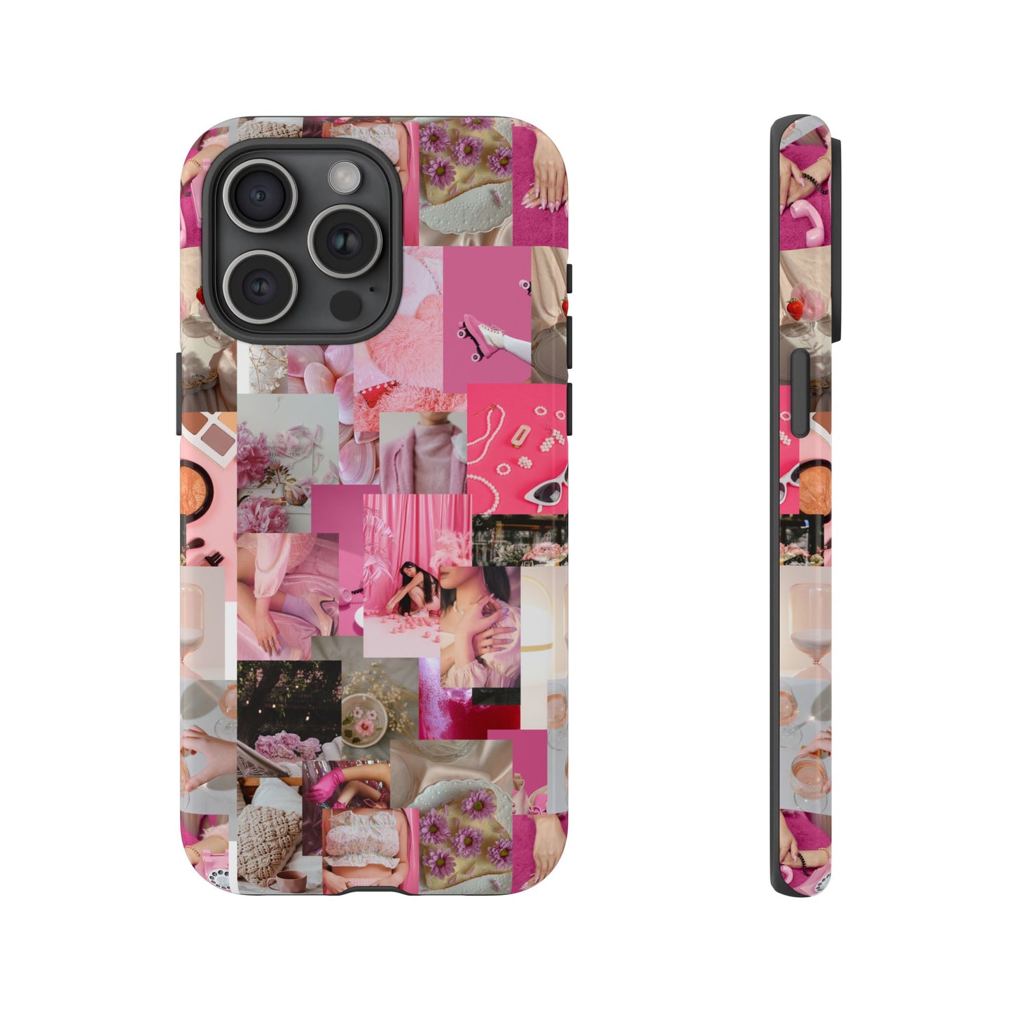 Chic Pink Phone Case- Tough Case For Stylish Protection