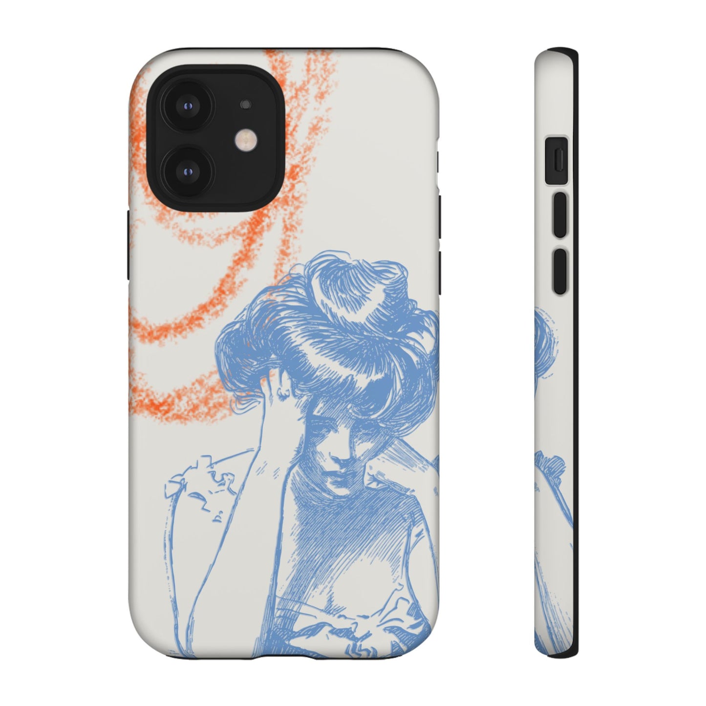Artistic Phone Case with Stress Relief Design