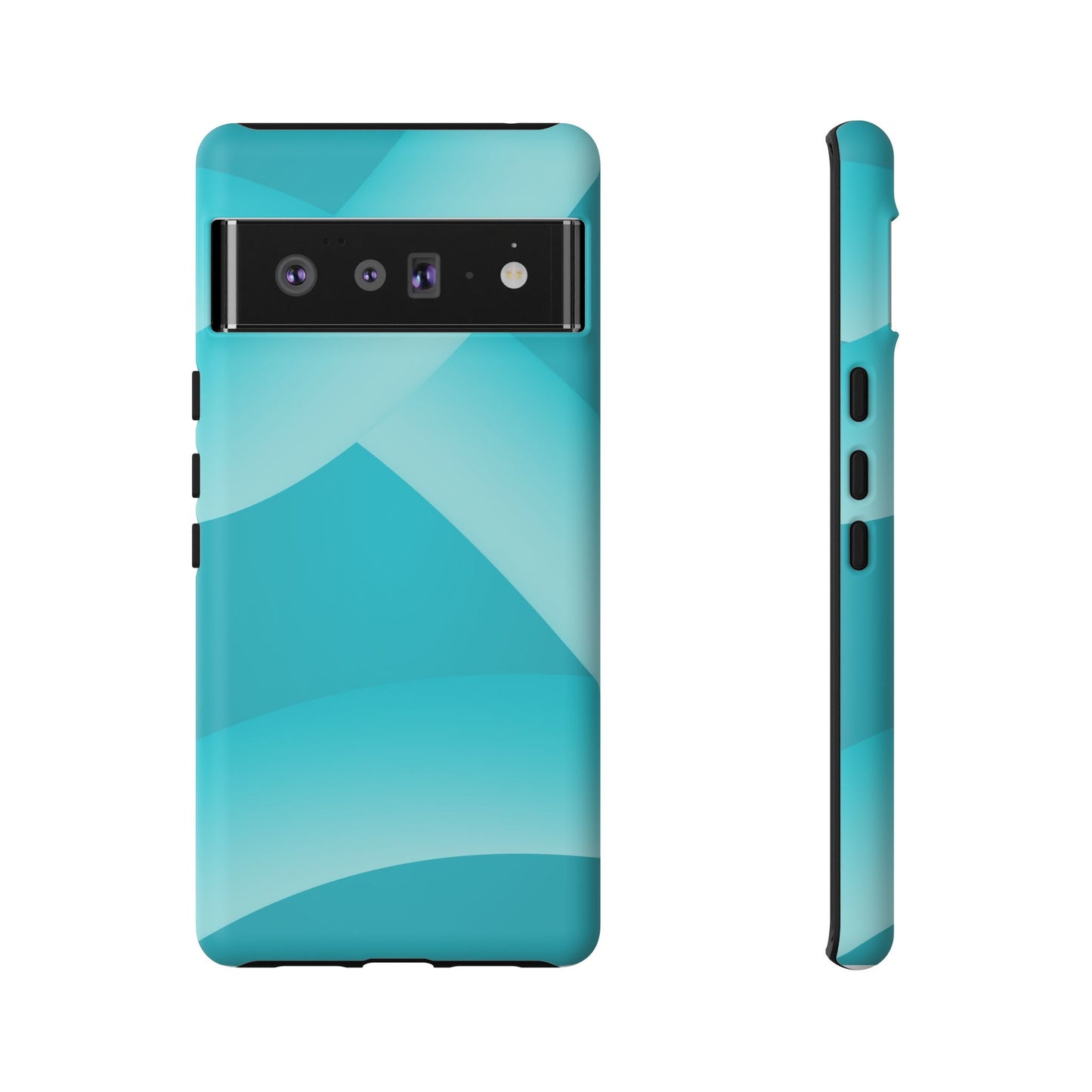 Stylish Tough Phone Case - Modern Blue Design for Ultimate Protection
