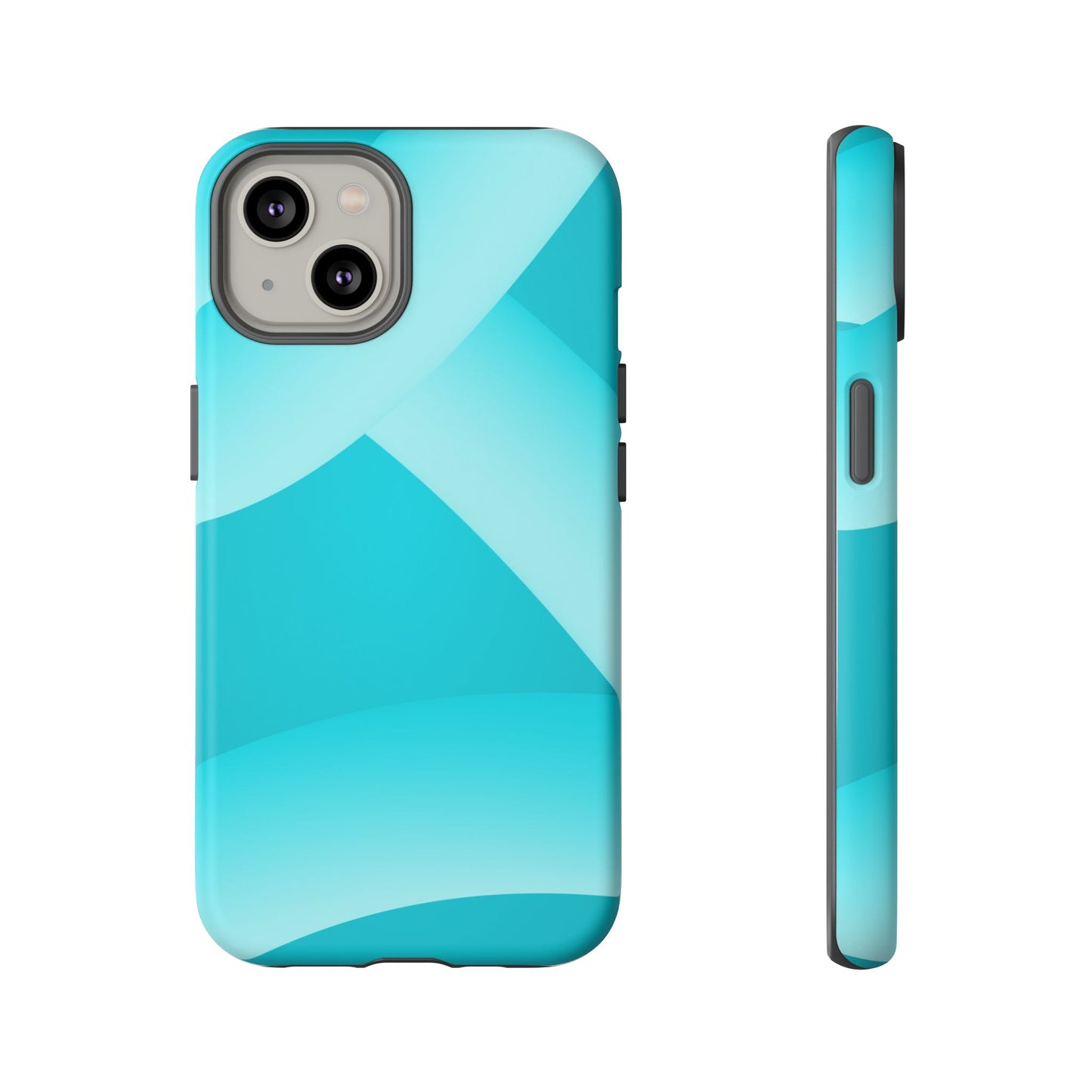 Stylish Tough Phone Case - Modern Blue Design for Ultimate Protection
