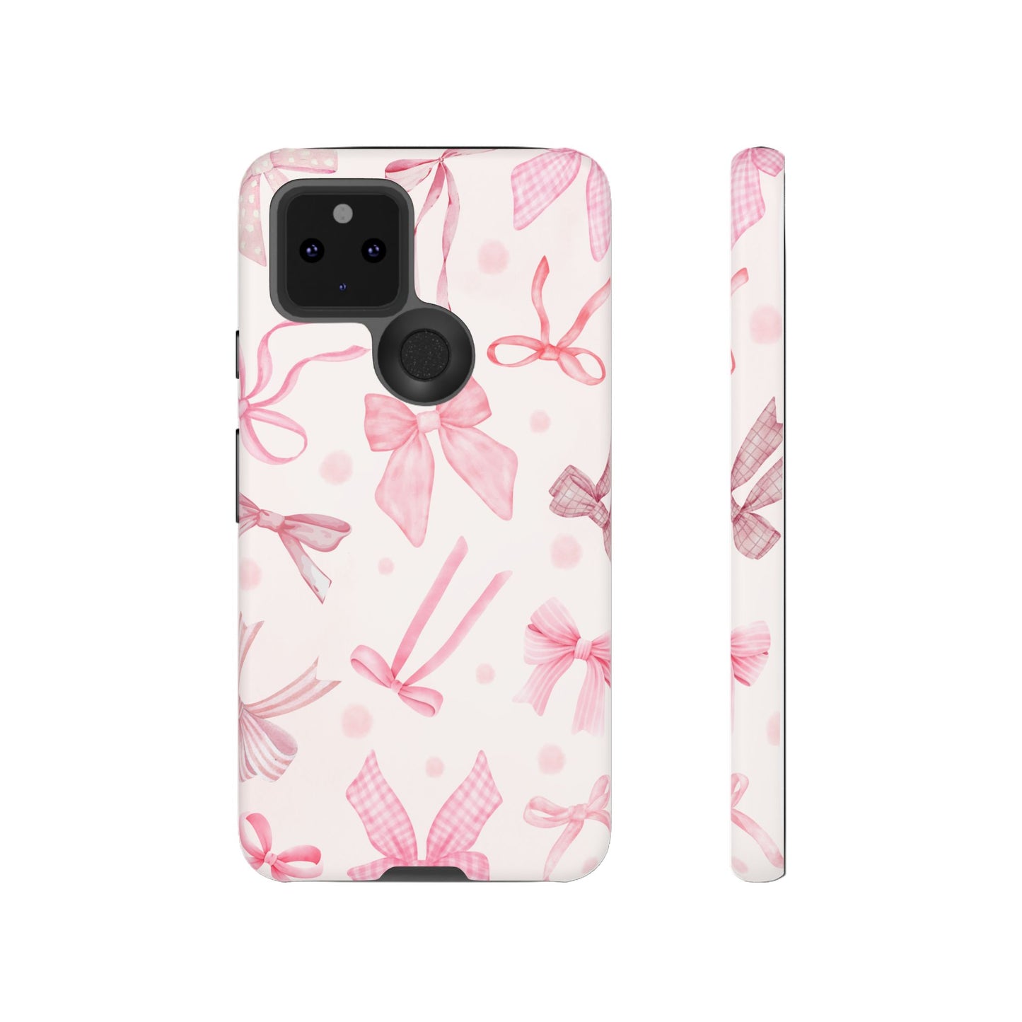 Beautiful Pink Bow Phone Case - Tough Case for Stylish Protection