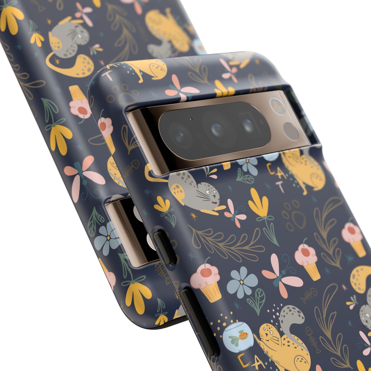 Cat-Themed Tough Phone Case - Tough Case For Stylish Protection