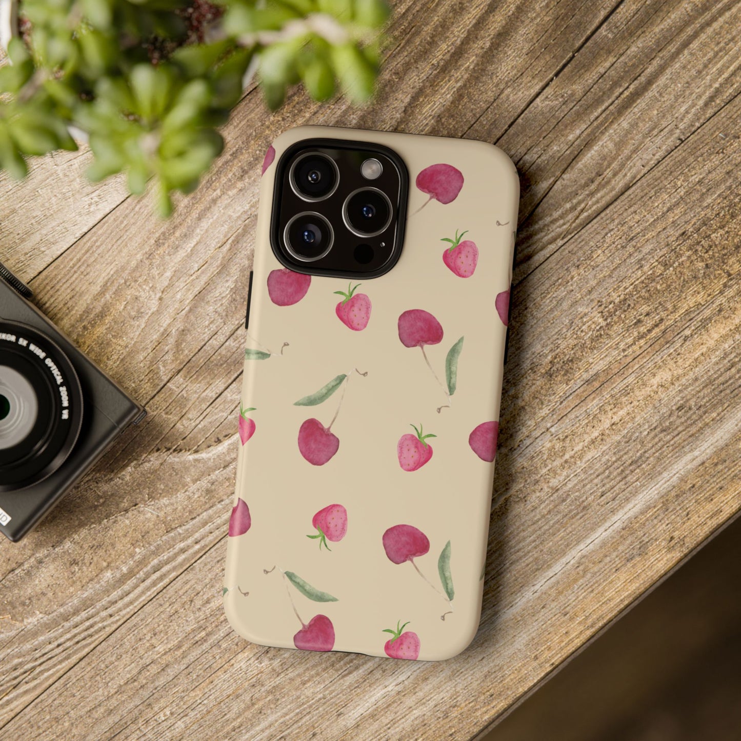 Cute Strawberry Phone Case - Tough and Stylish Protection