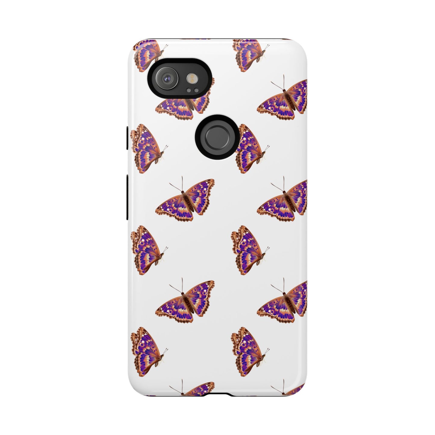 Butterfly Print Phone Case - Tough Case For Stylish Protection