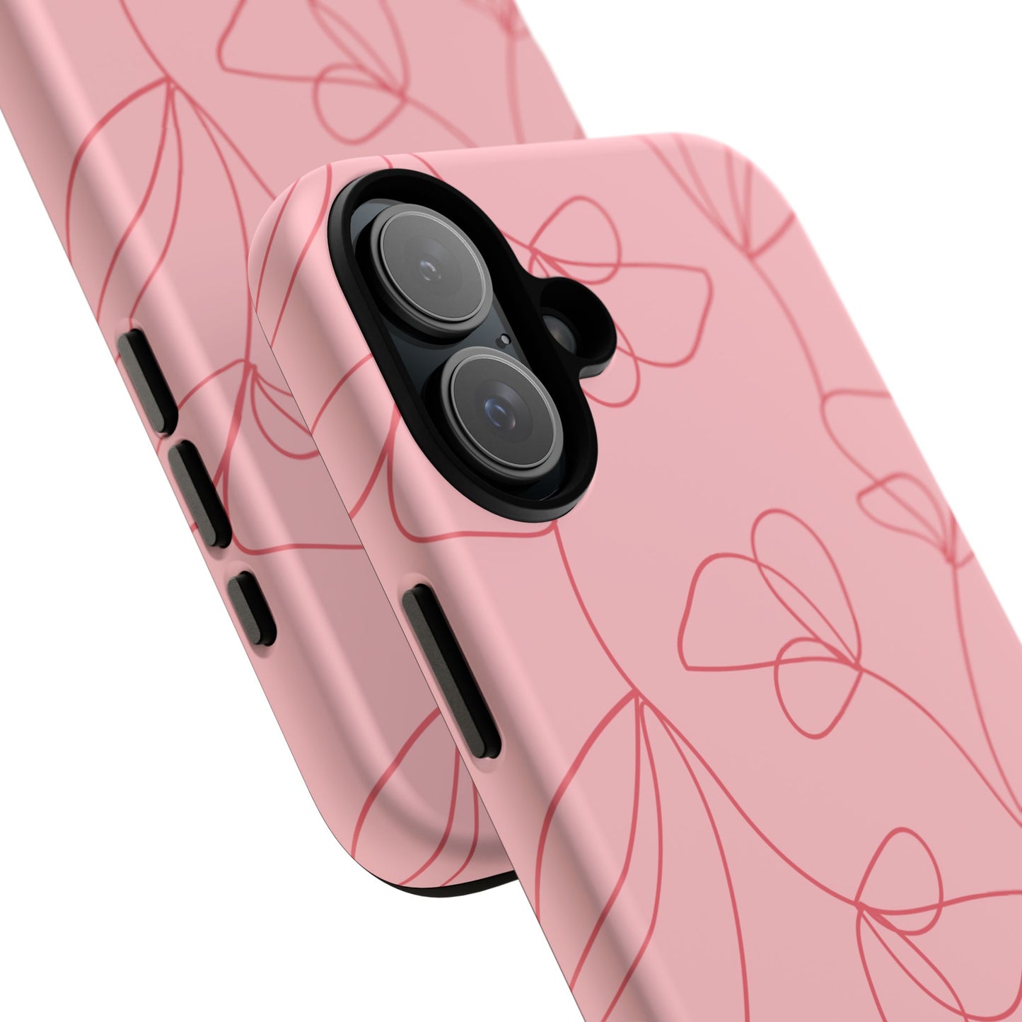 Tough Cases: Elegant Floral Phone Case - Durable Protection with Stylish Design