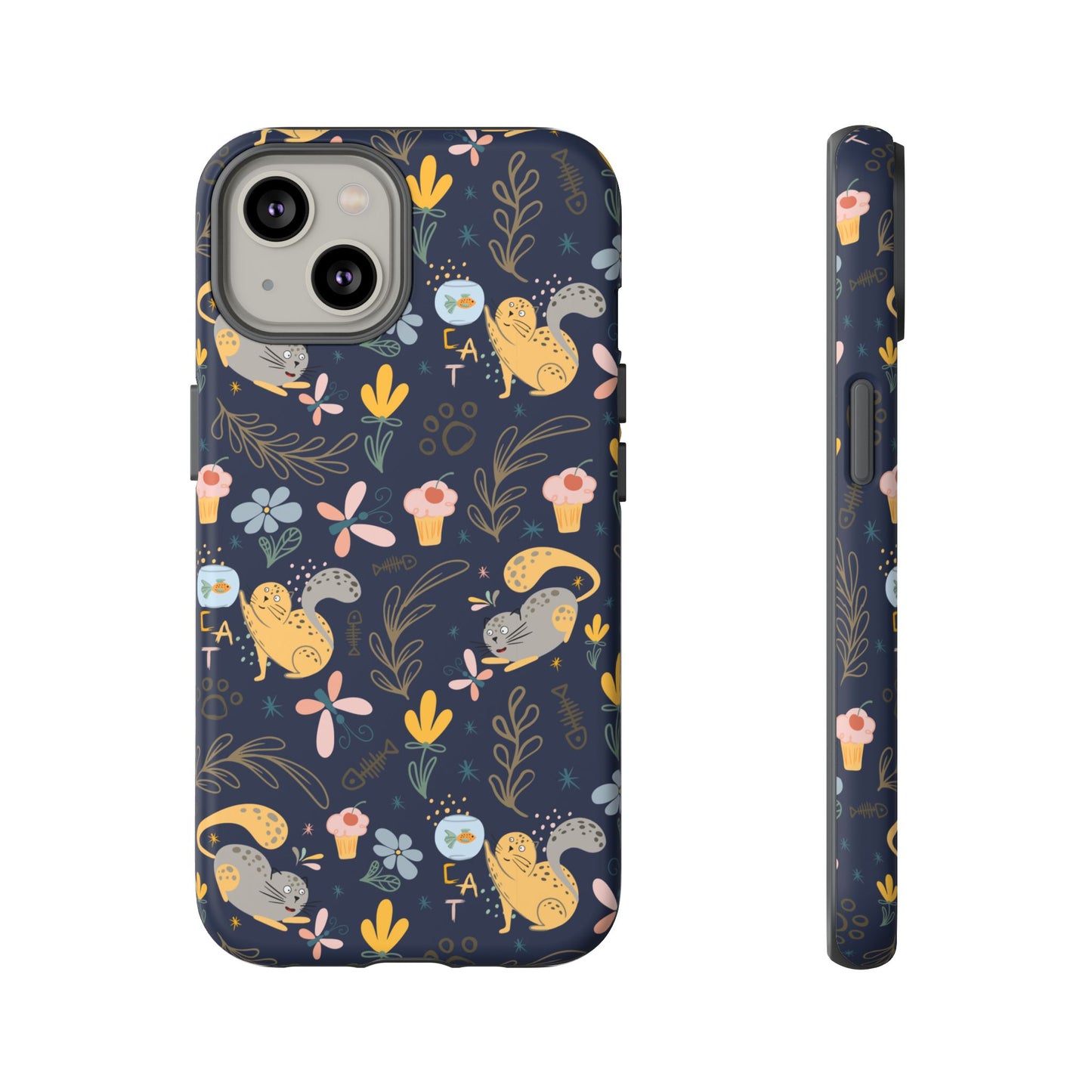 Cat-Themed Tough Phone Case - Tough Case For Stylish Protection
