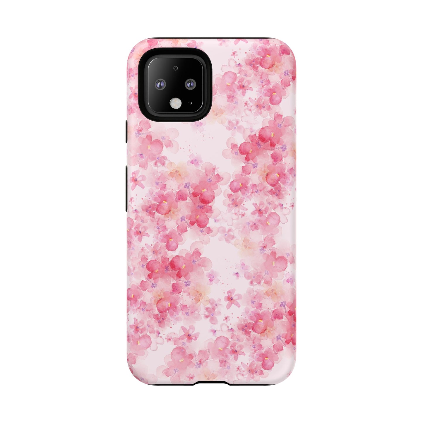 Floral Phone Case - Tough Cases with Pink Blossom Design