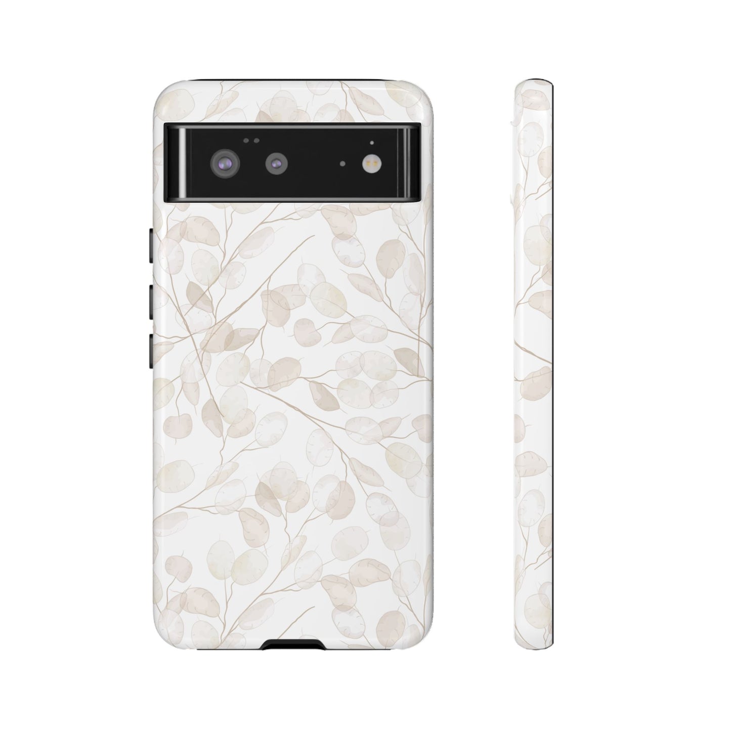 Botanical Phone Case, Tough Cases, Floral Design, Nature Lover Gift, Eco-Friendly Accessory, Protective Phone Cover