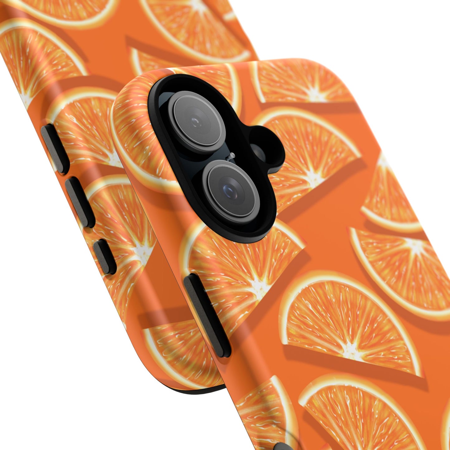 Vibrant Orange Slice Phone Case - Tough Cases for Phone Protection