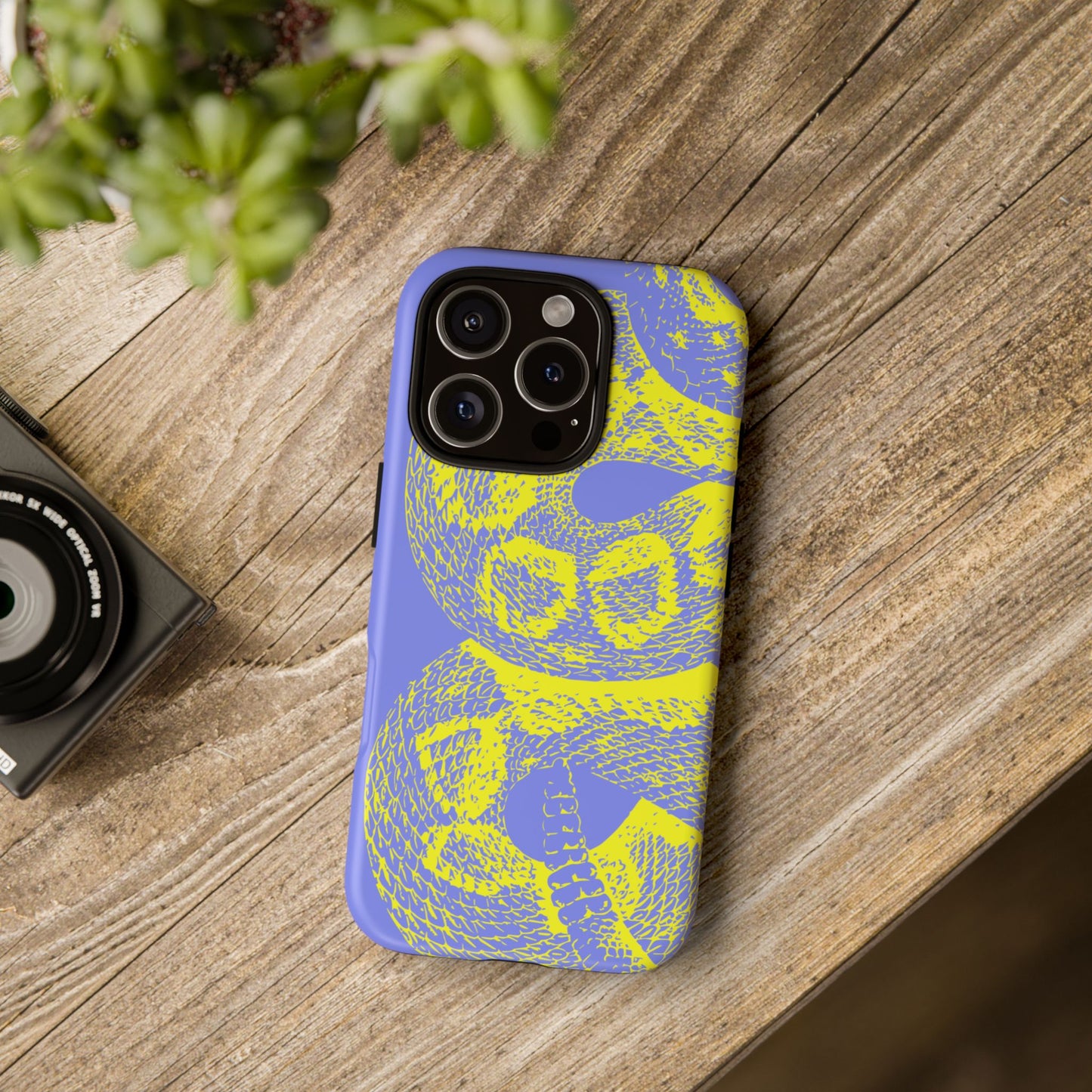 Vibrant Snake Phone Case - Tough Cases for Bold Style