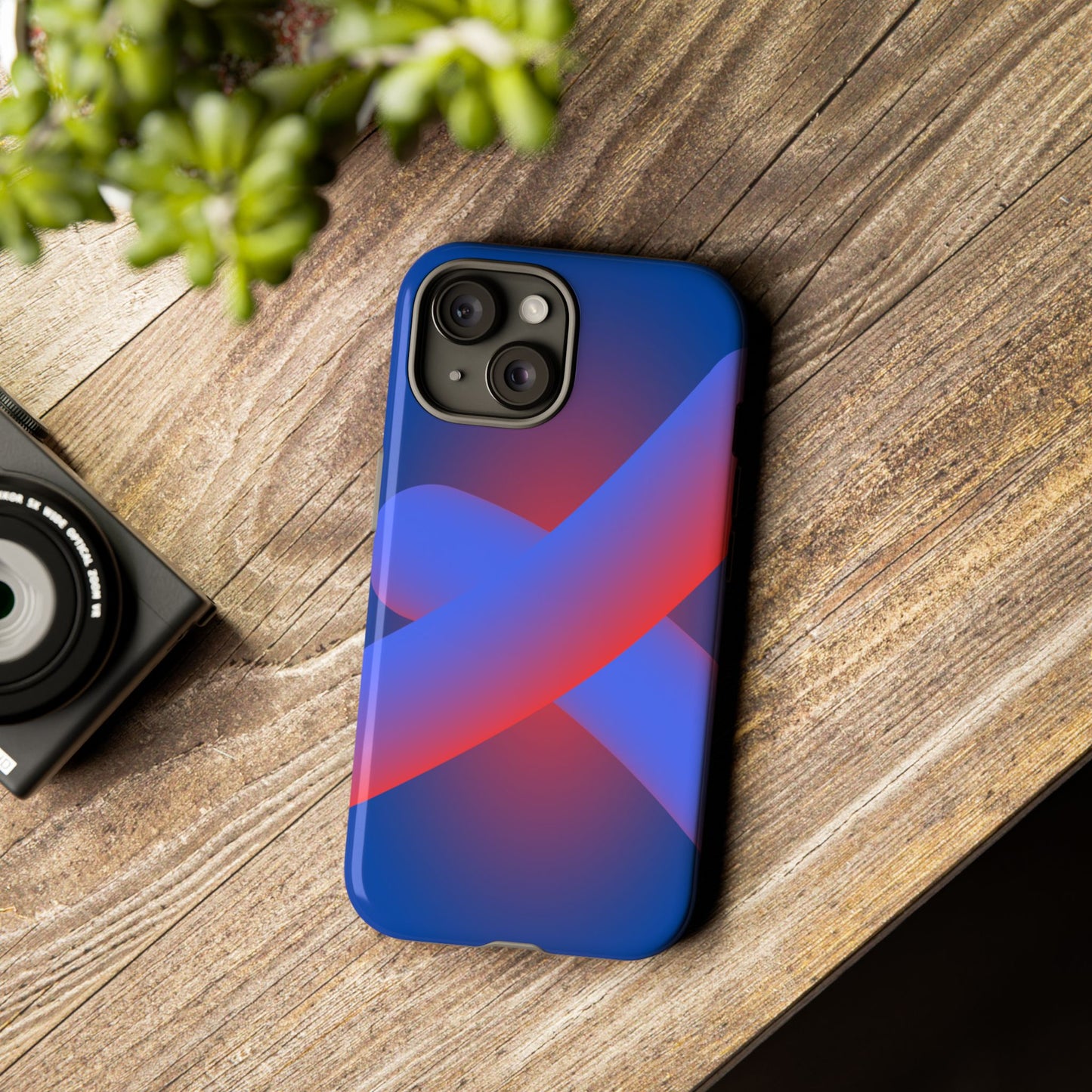 Stylish Tough Phone Case - Modern Abstract Design for Ultimate Protection