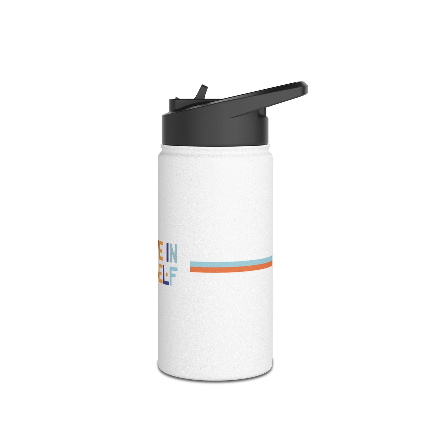 Motivational Stainless Steel Water Bottle - "Believe in Yourself"