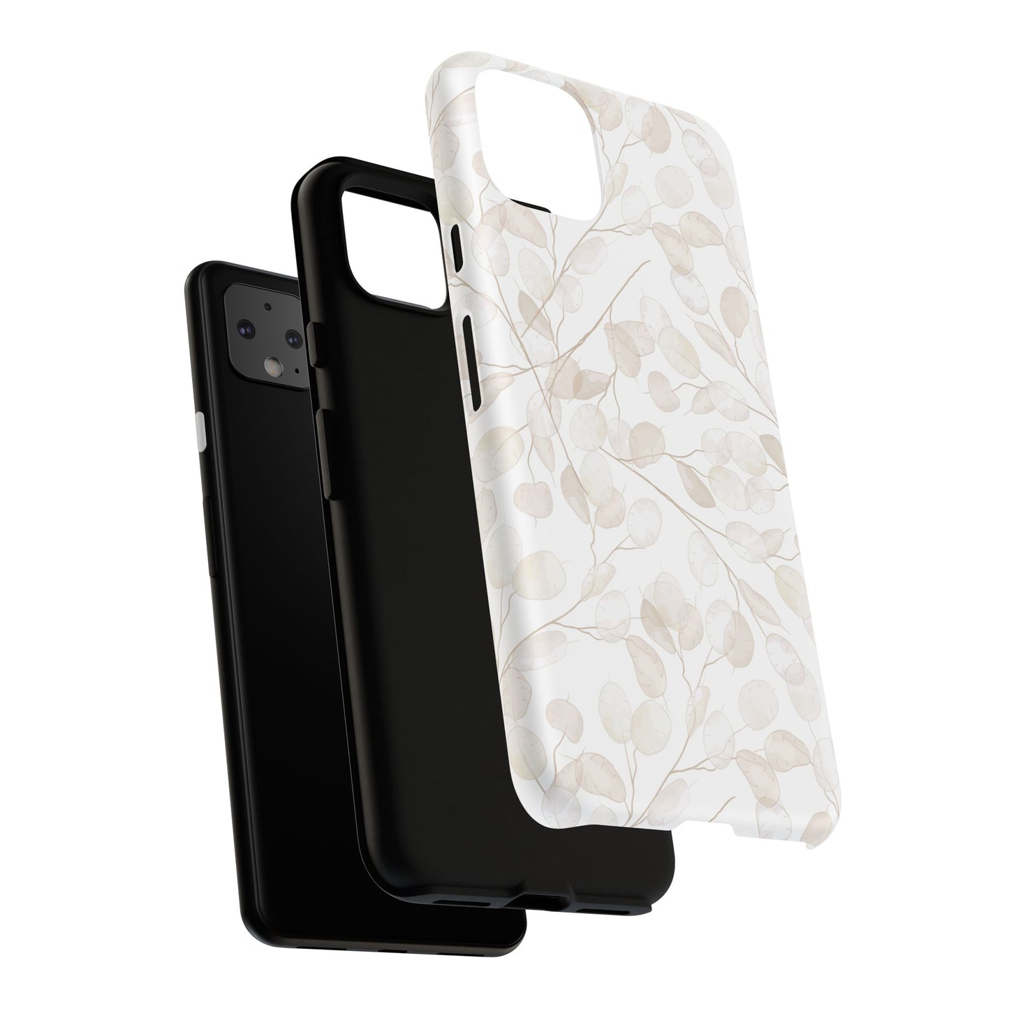 Botanical Phone Case, Tough Cases, Floral Design, Nature Lover Gift, Eco-Friendly Accessory, Protective Phone Cover