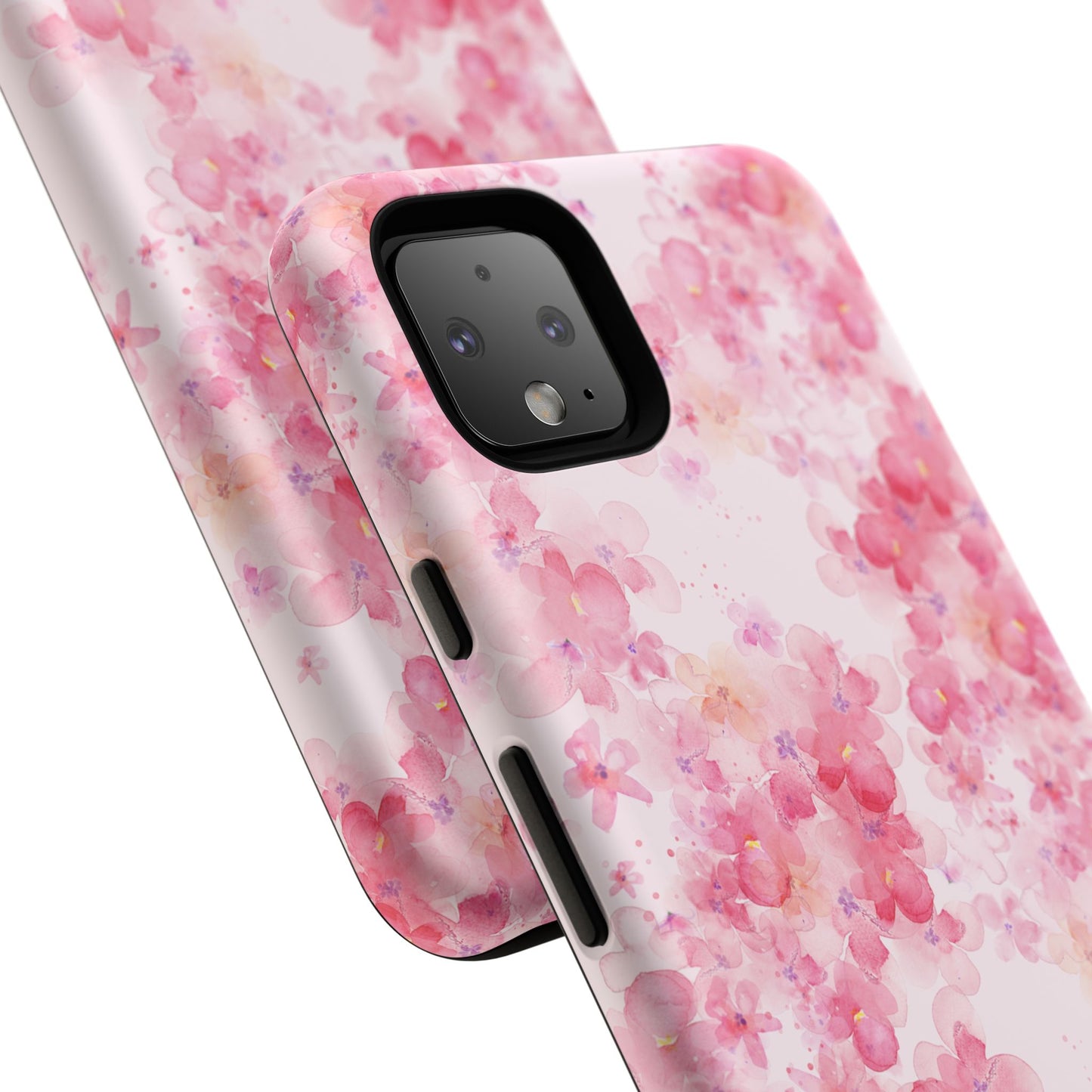 Floral Phone Case - Tough Cases with Pink Blossom Design
