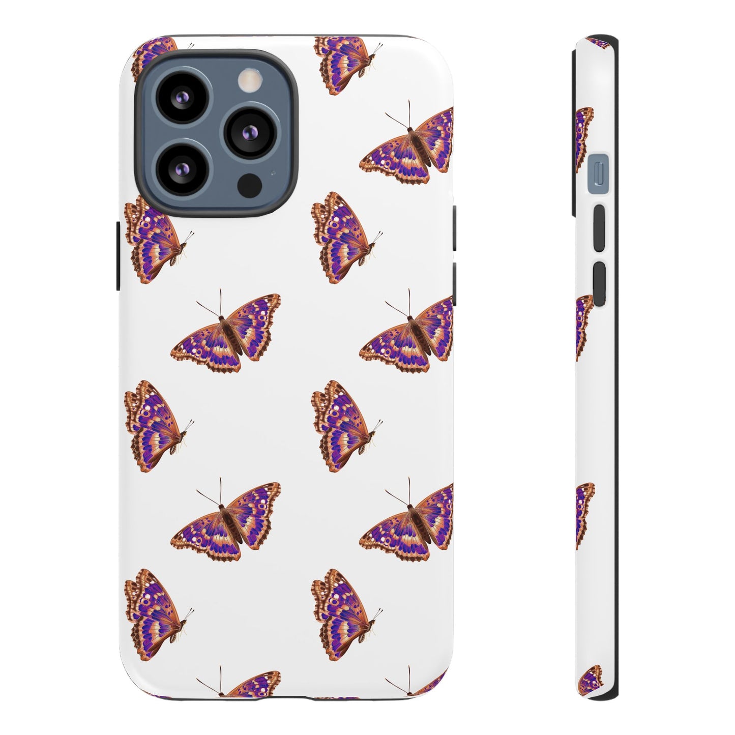 Butterfly Print Phone Case - Tough Case For Stylish Protection