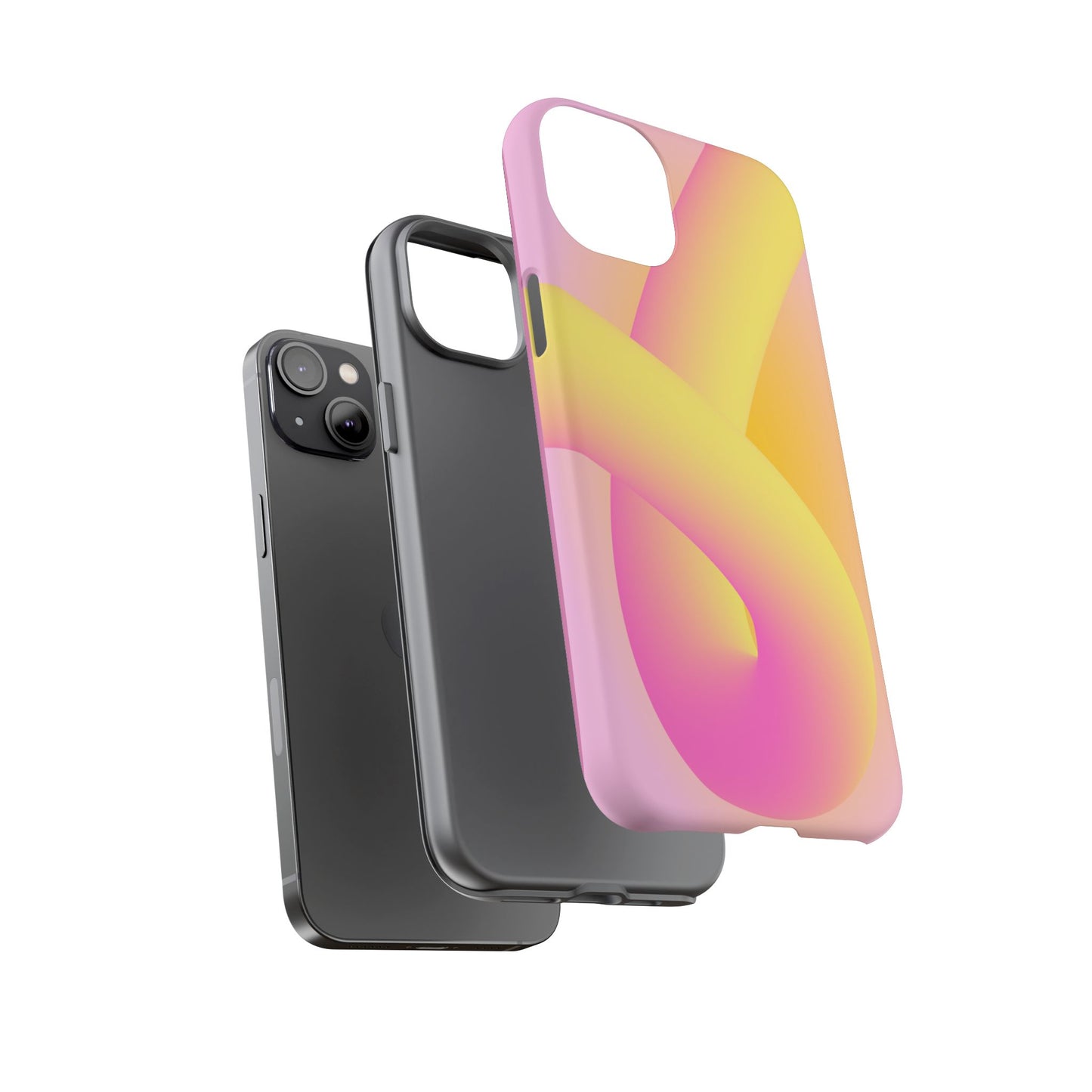Stylish Tough Phone Case - ModernVibrant Minimalist Design for Ultimate Protection