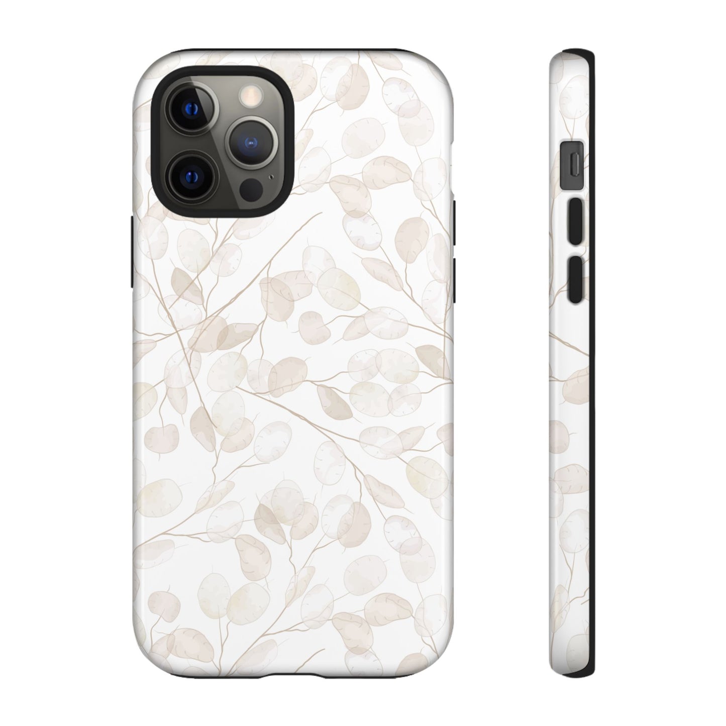 Botanical Phone Case, Tough Cases, Floral Design, Nature Lover Gift, Eco-Friendly Accessory, Protective Phone Cover