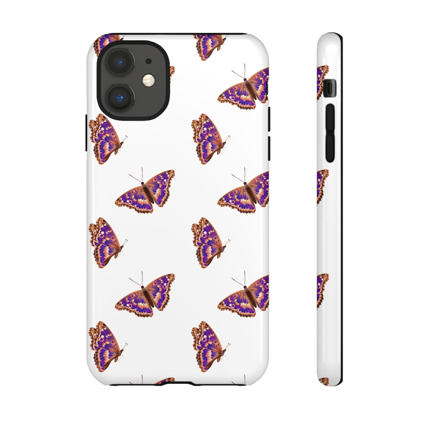Butterfly Print Phone Case - Tough Case For Stylish Protection