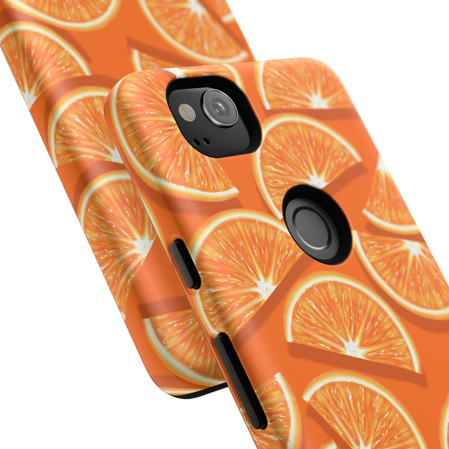Vibrant Orange Slice Phone Case - Tough Cases for Phone Protection
