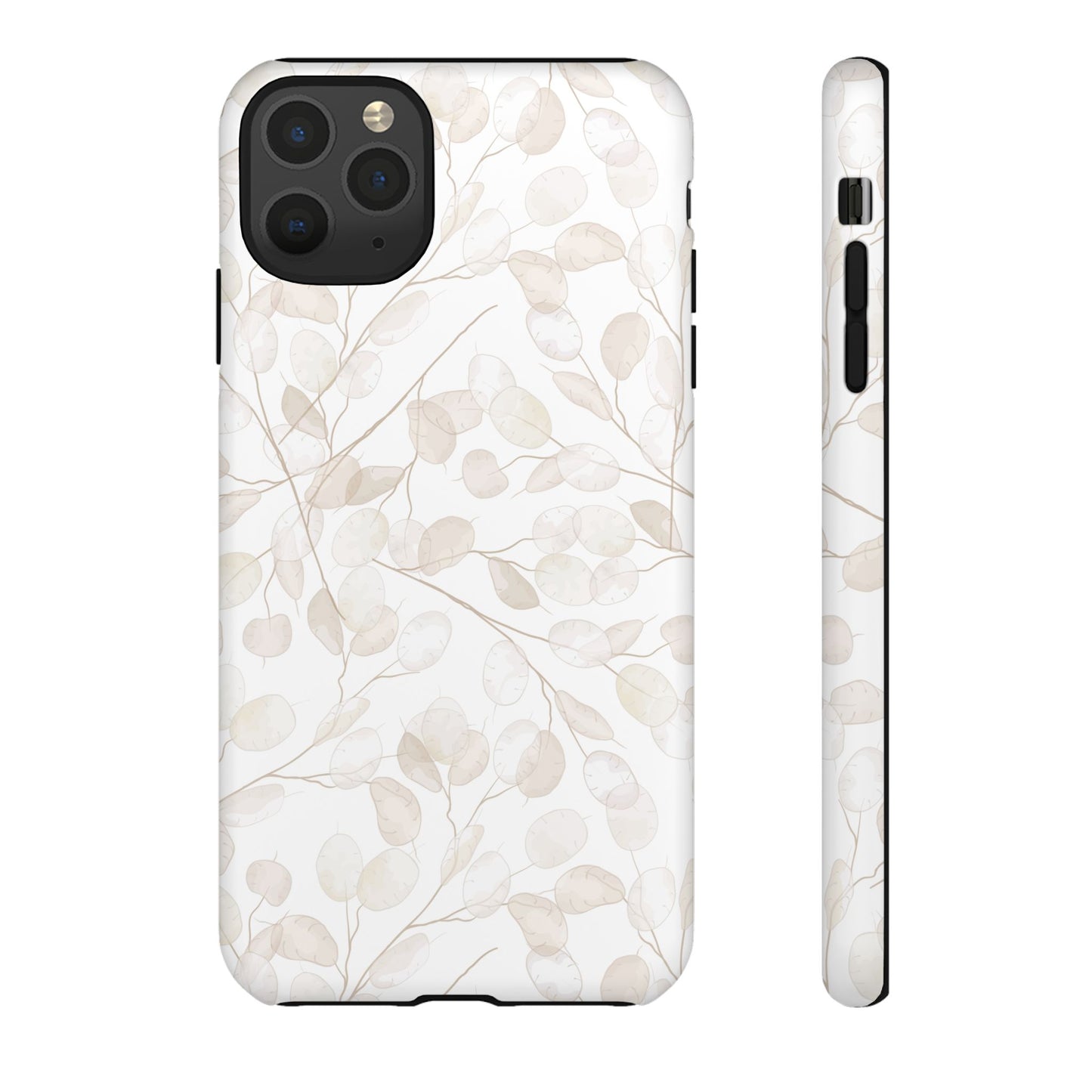 Botanical Phone Case, Tough Cases, Floral Design, Nature Lover Gift, Eco-Friendly Accessory, Protective Phone Cover