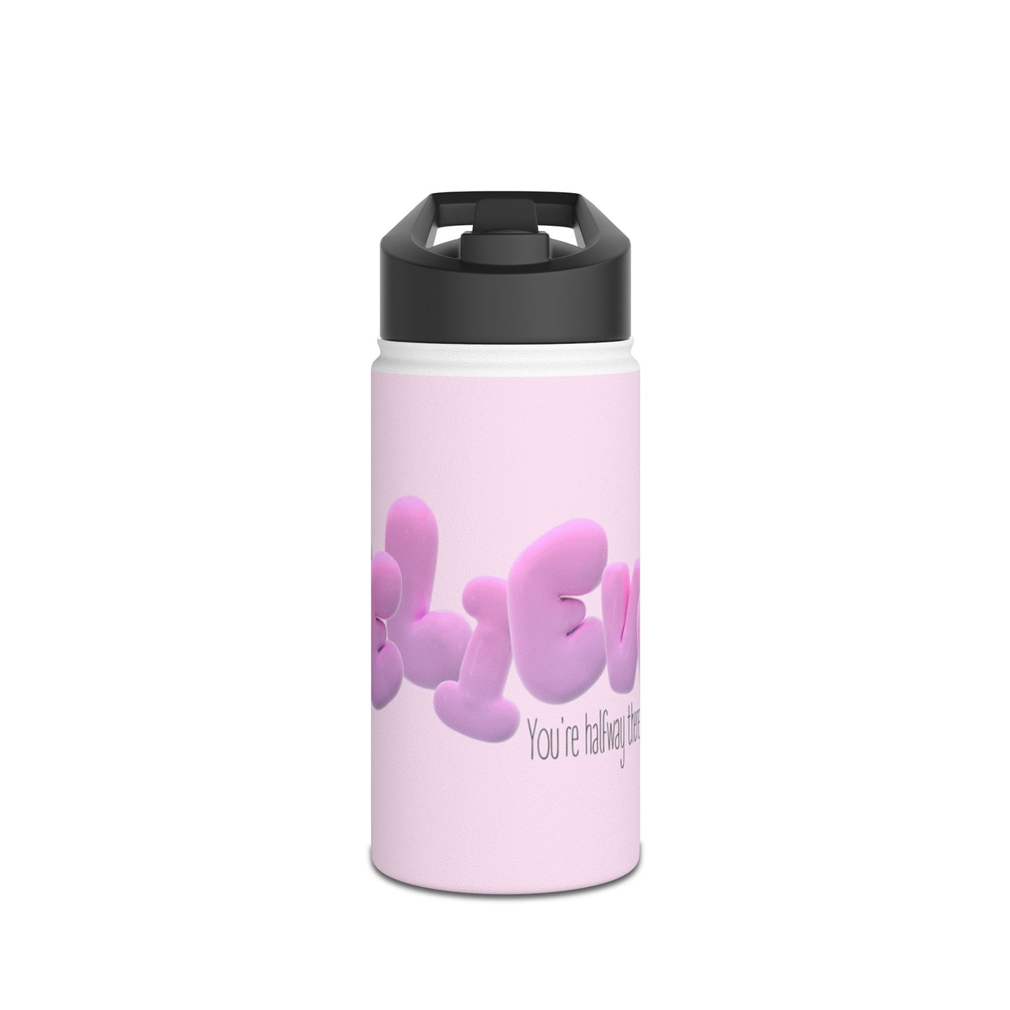 Inspirational Stainless Steel Water Bottle - Believe in Yourself