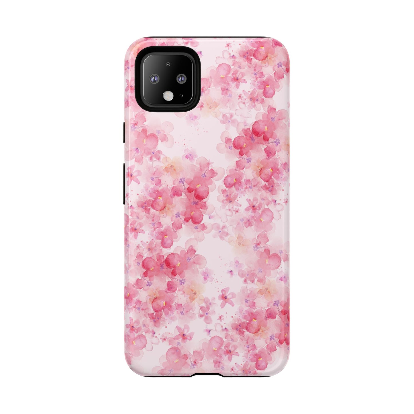 Floral Phone Case - Tough Cases with Pink Blossom Design