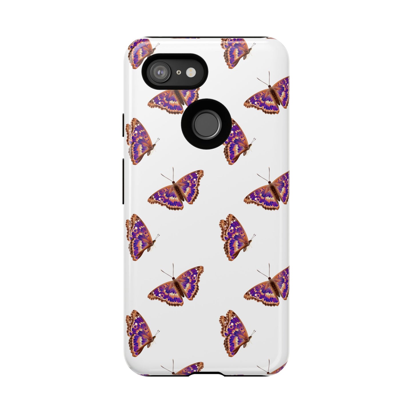 Butterfly Print Phone Case - Tough Case For Stylish Protection